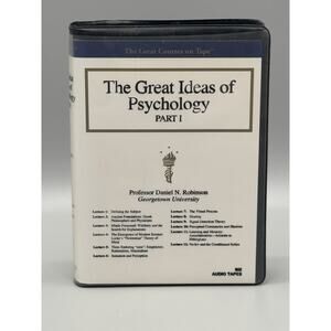 The Great Ideas of Psychology Audio Cassette Book 1997 Part 1 Professor Robinson